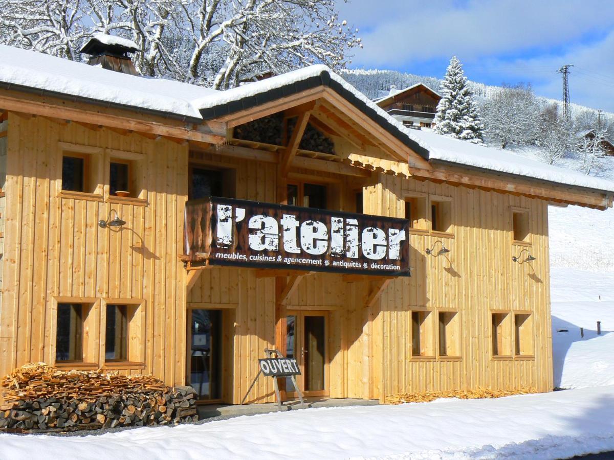 Appartement Le Grenier à Luge à Les Gets Extérieur photo
